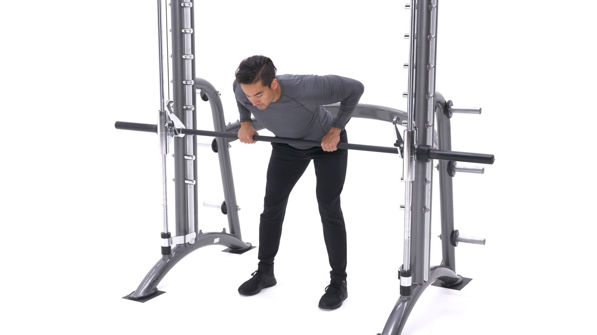 Barbell Row Smith Machine