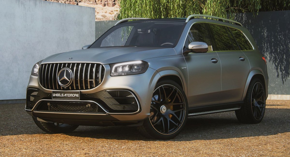 Коллекционная машинка Mercedes-AMG GLS 63 4matic+ 1:24