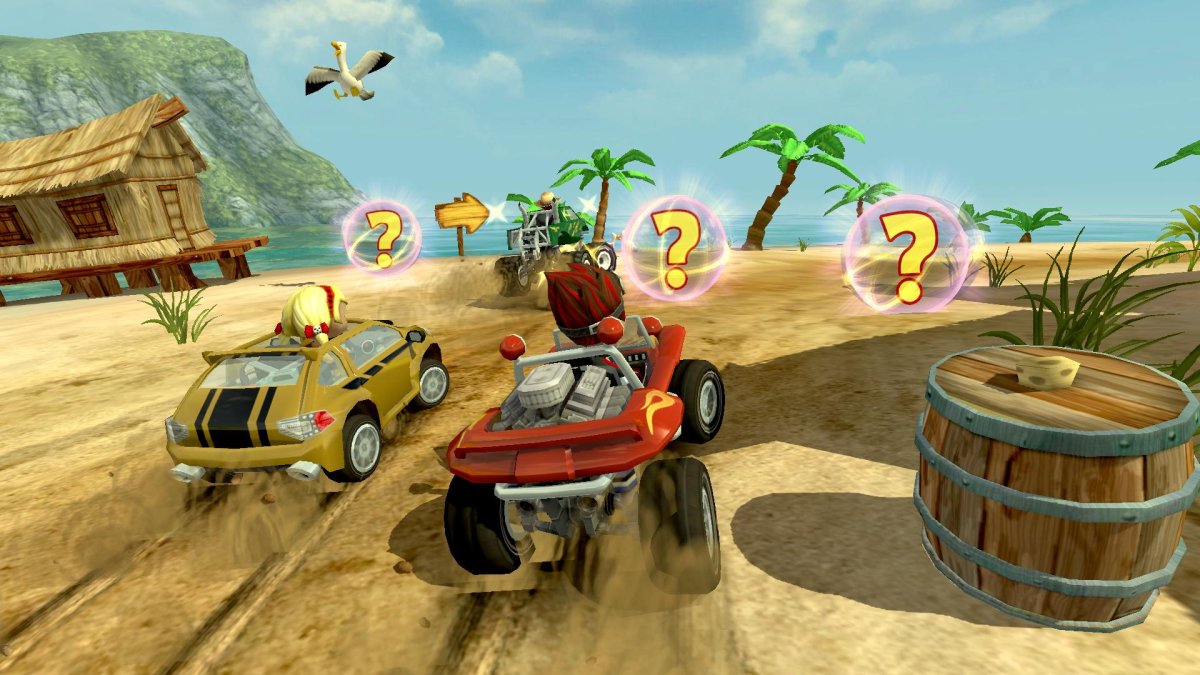 Игра Beach Buggy Racing