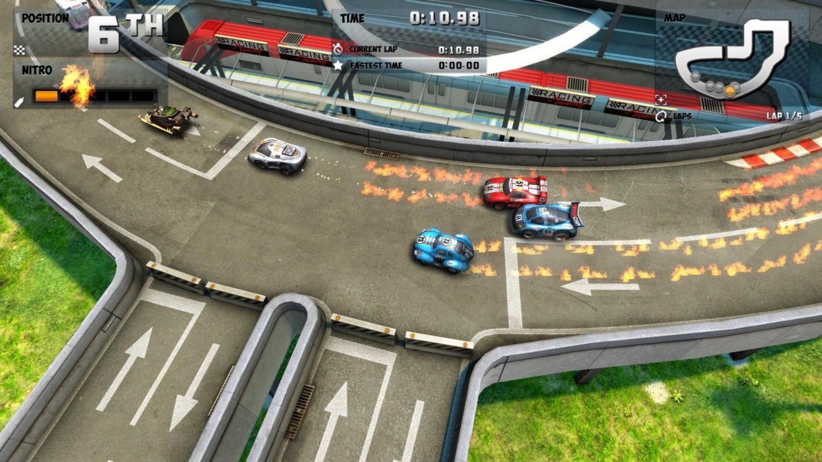 Mini Motor Racing для андроид