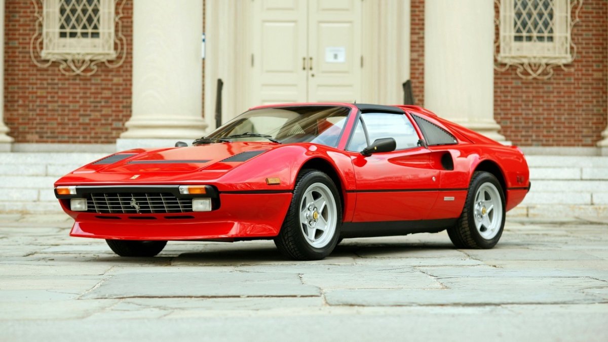 Red Ferrari 308