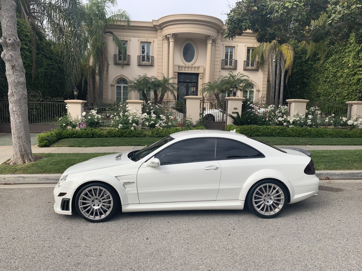 Mercedes-Benz AMG CLK 63 White