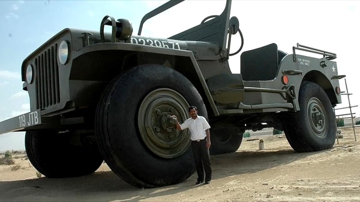 Гидравлическая лебедка Jeep Willys