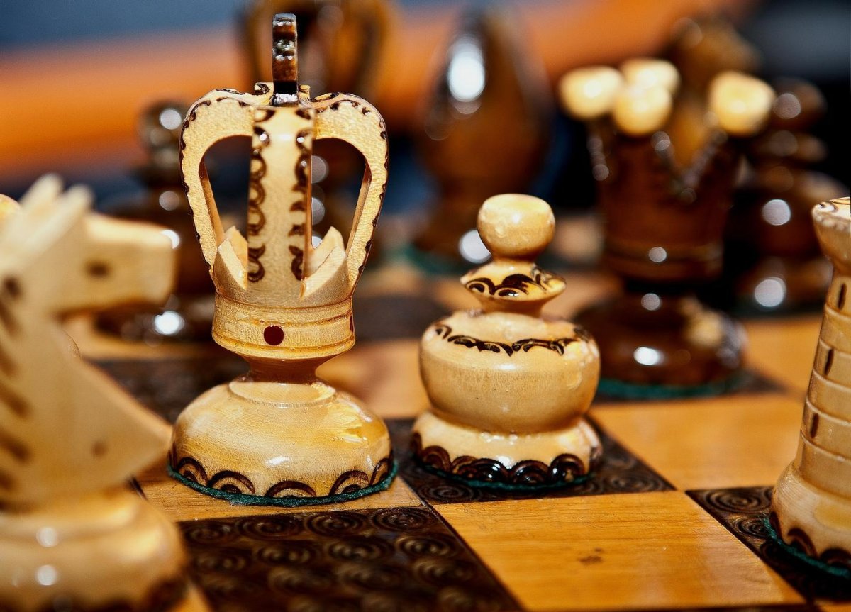 Шахматный Король деревянный