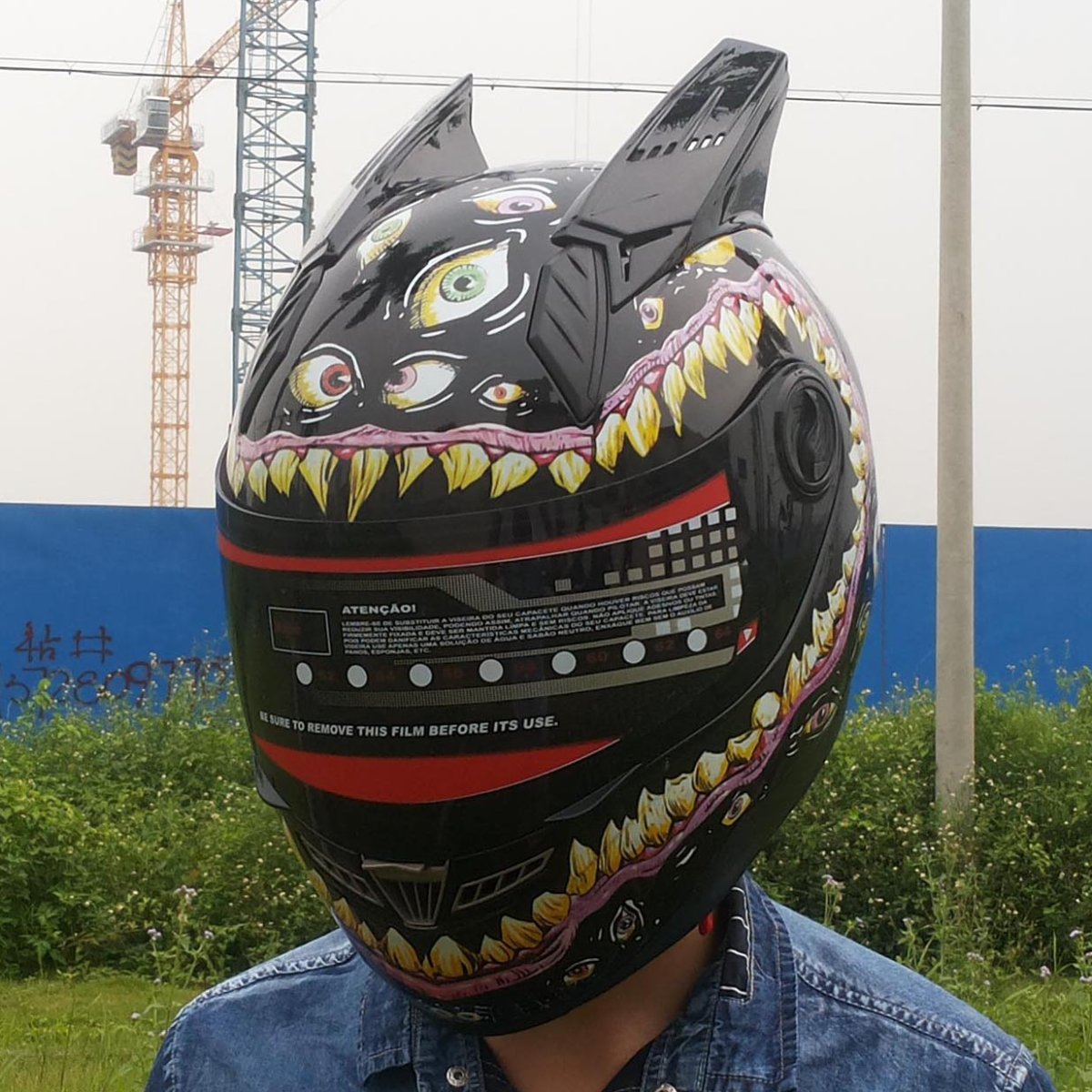 Malushun мотоциклетный шлем