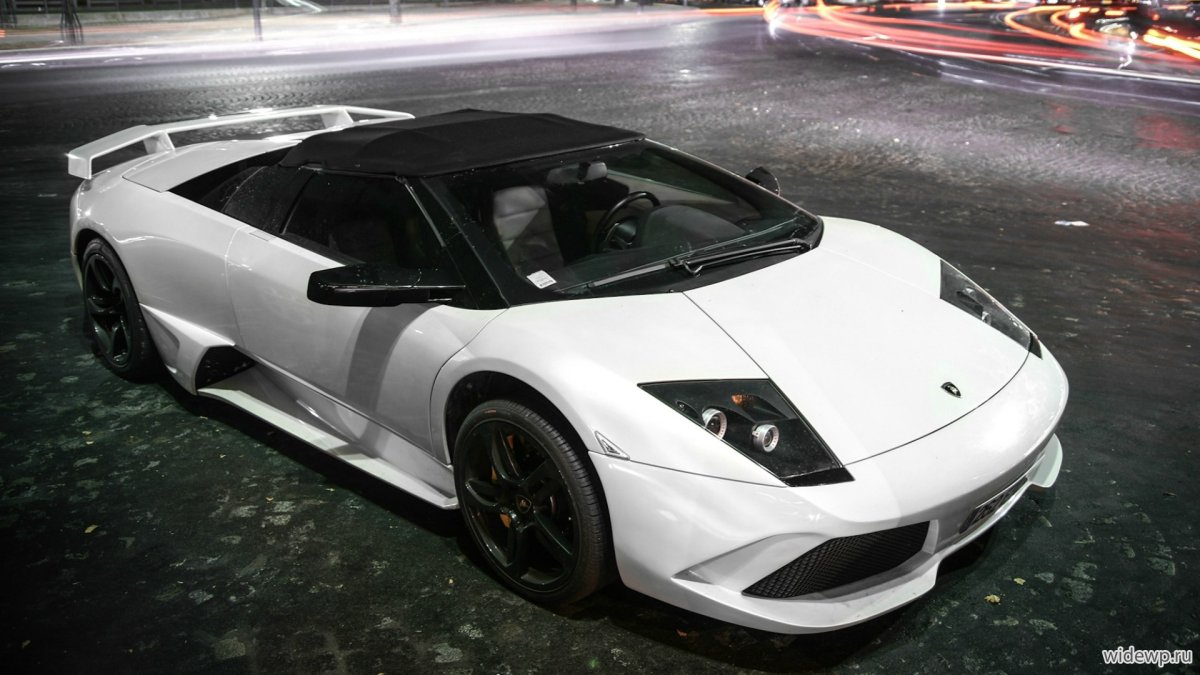 Lamborghini Murcielago SV белая