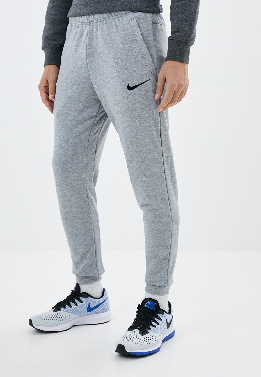 Nike Dri Fit штаны серые