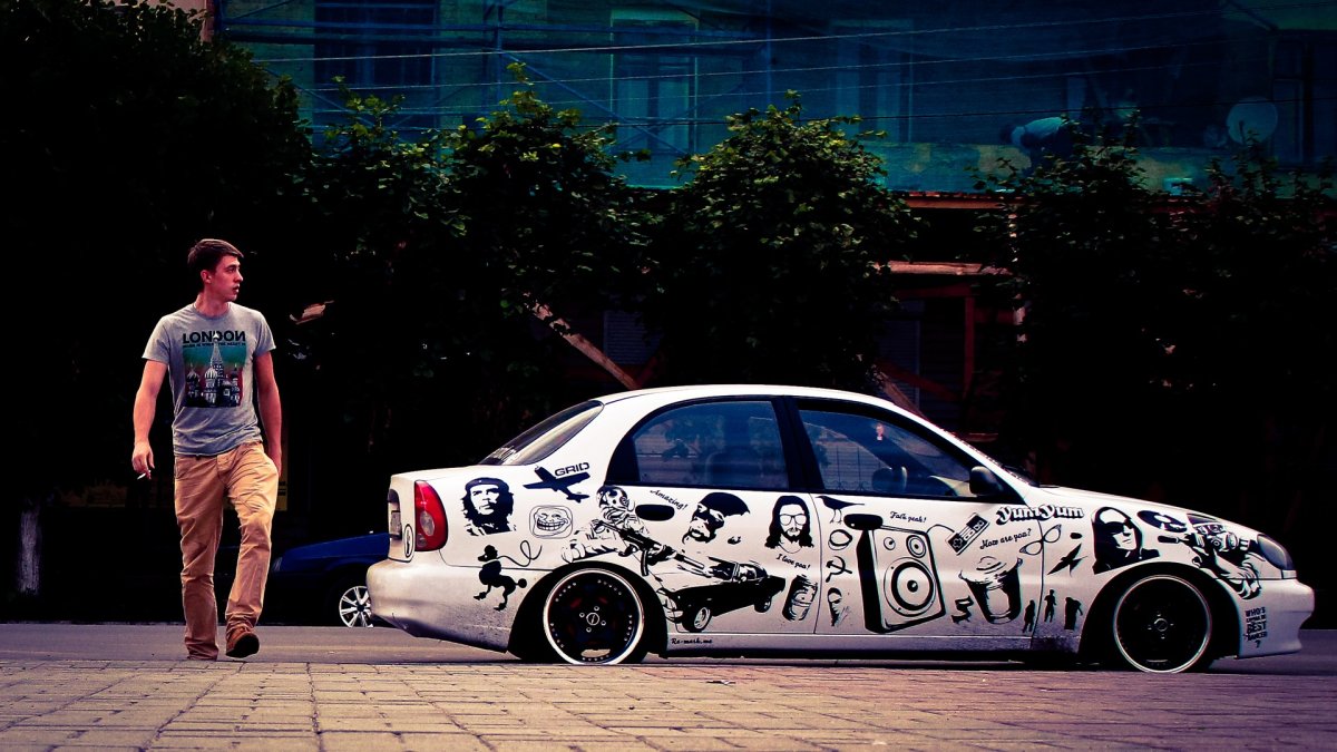 Chevrolet lanos дрифт