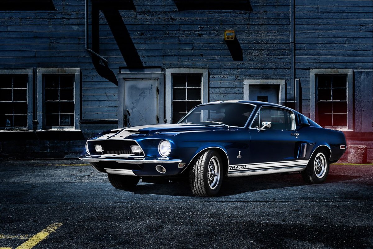 Ford Shelby gt500 старый