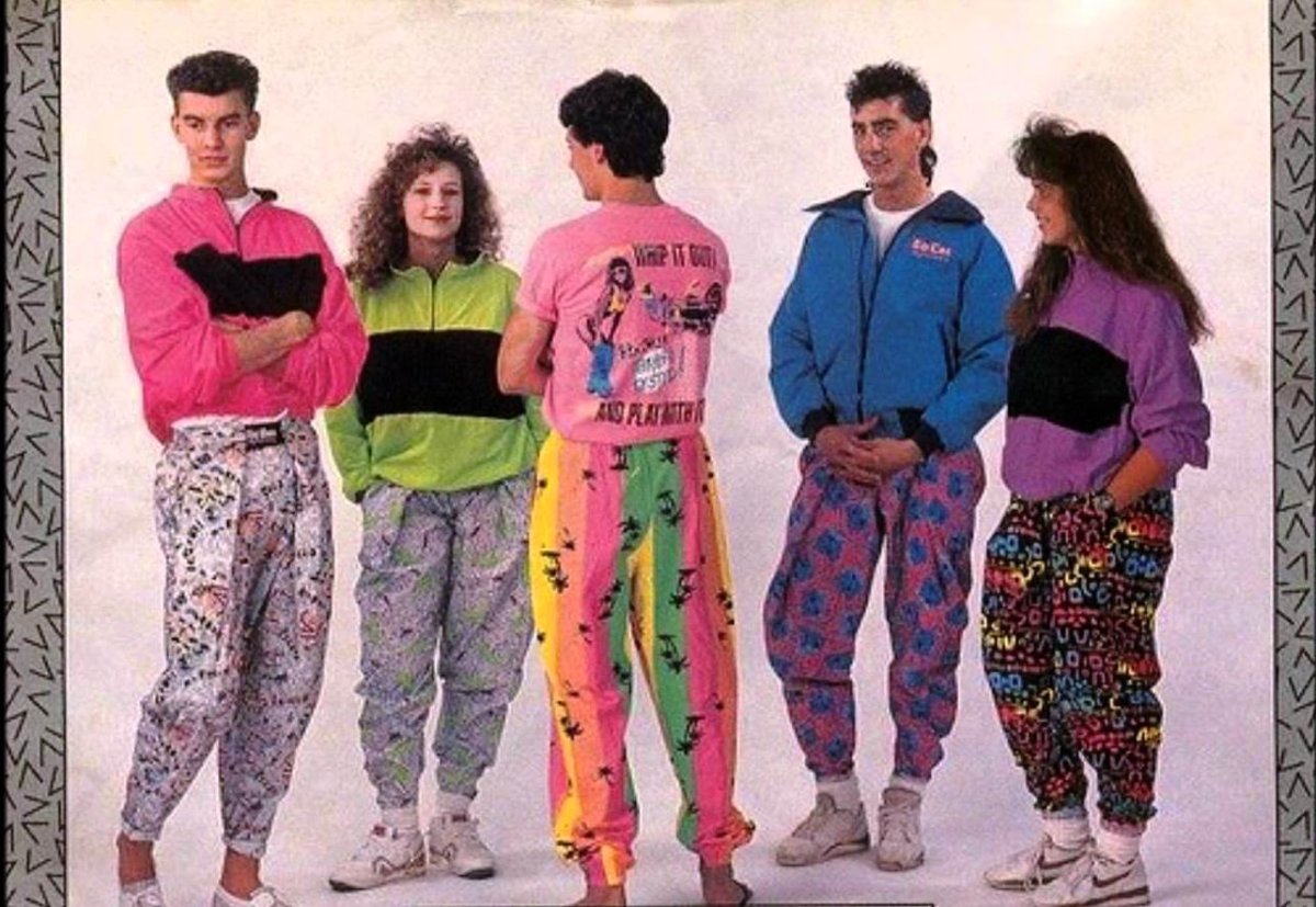 80-Е Америка мода