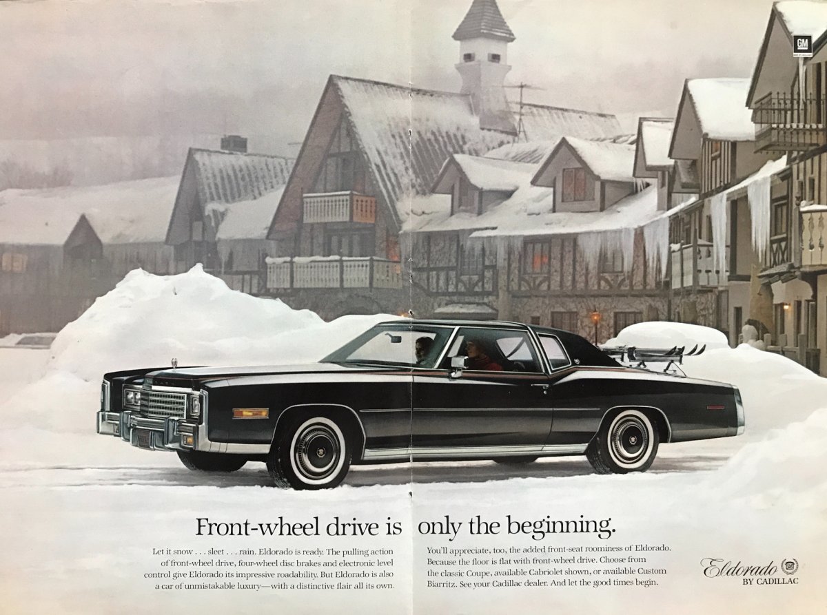 Cadillac Eldorado реклама