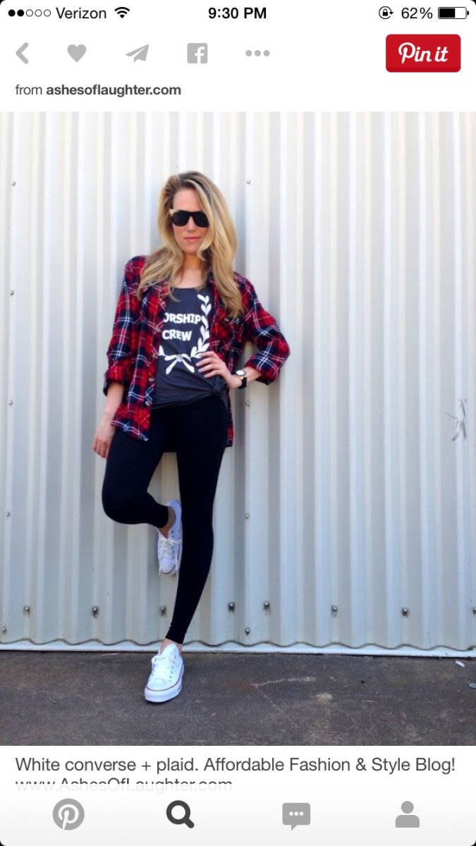 Black Converse outfit