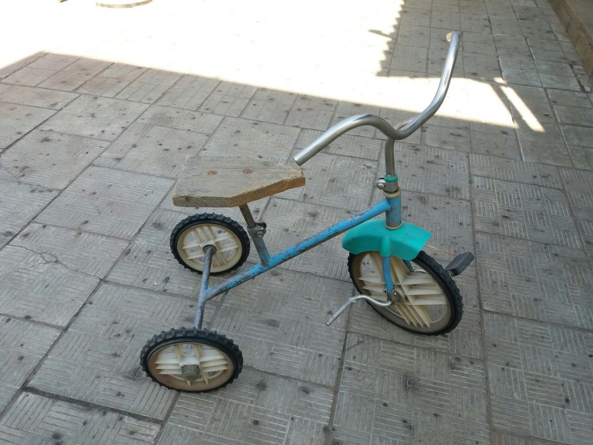 Трёхколёсный велосипед СССР