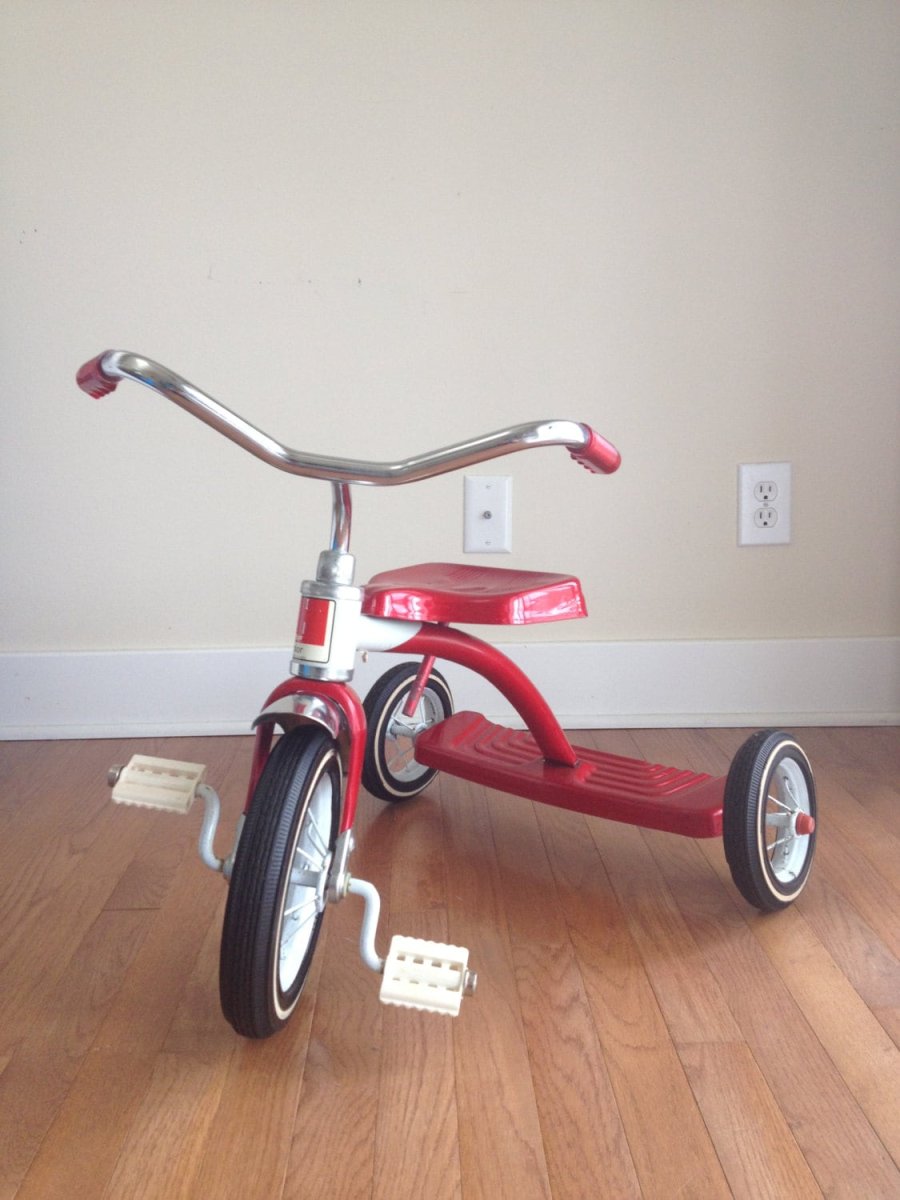 Трёхколёсный велосипед 90х