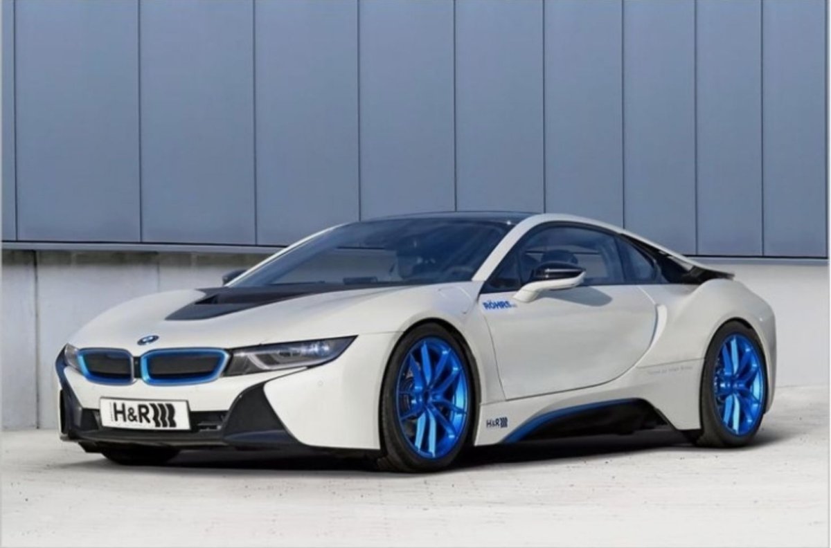 BMW i8 градиент