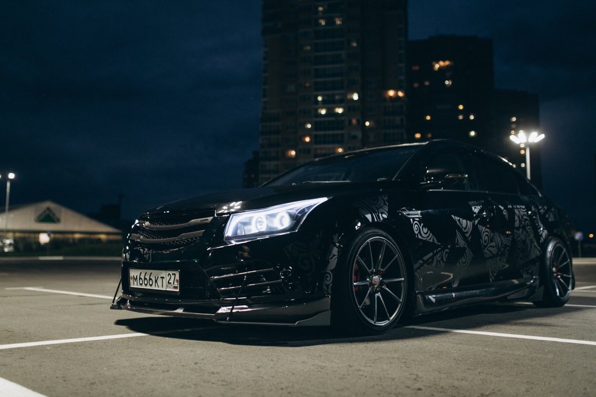 Chevrolet Cruze черный 1080