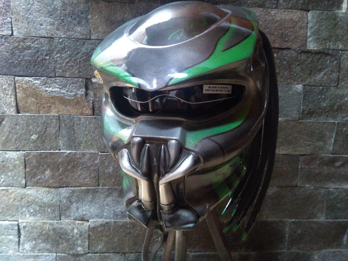Alltop Predator шлем зеленый