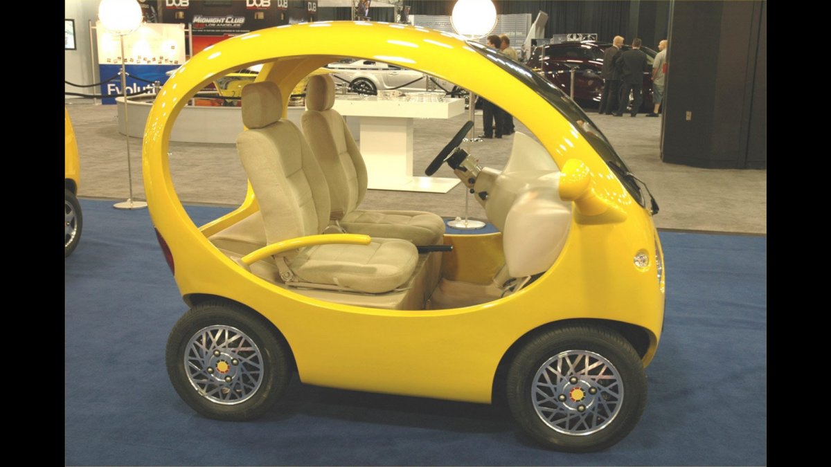 Маленькая круглая машина