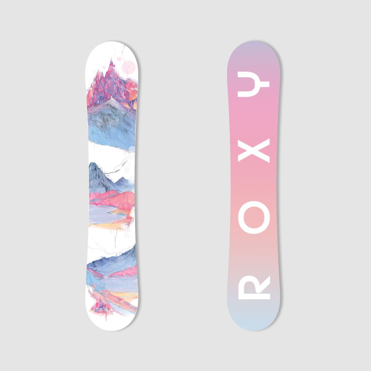 Roxy сноуборд розовый розовый