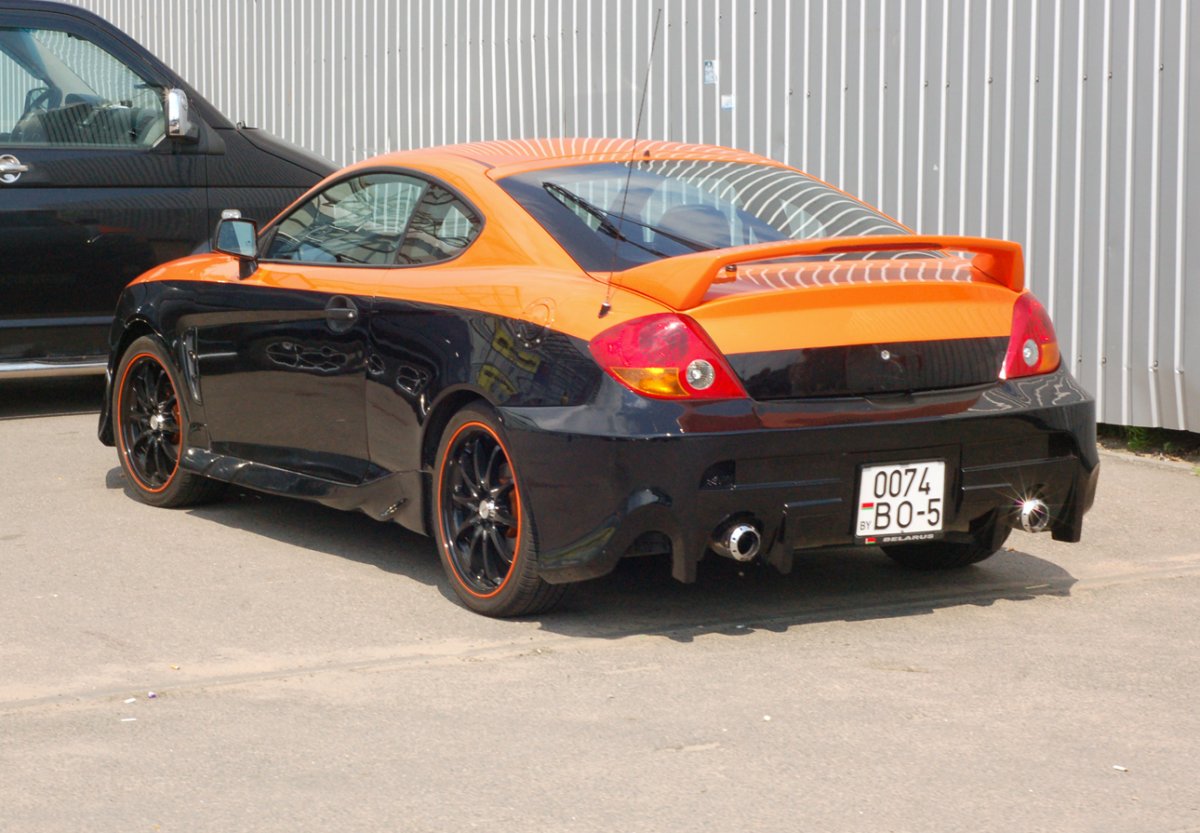 Hyundai Tiburon обвес