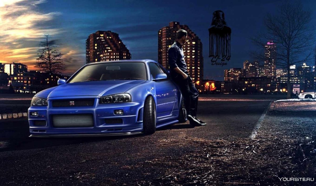 Nissan Skyline GTR r34 Paul Walker