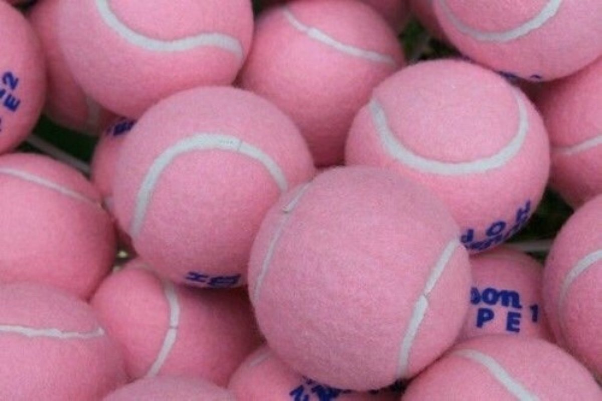 Розовые мячи Эстетика
