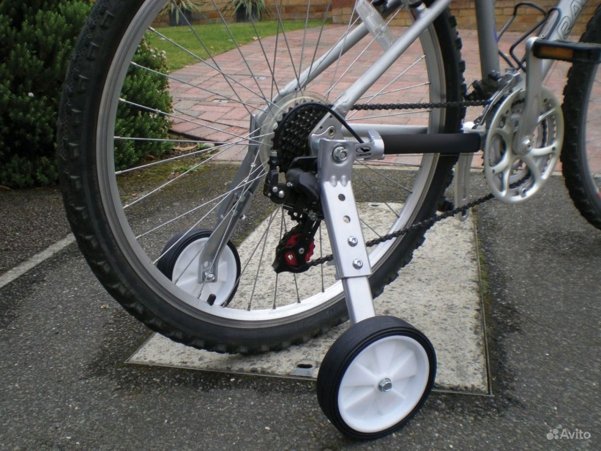 Боковые колеса для велосипеда взрослых
