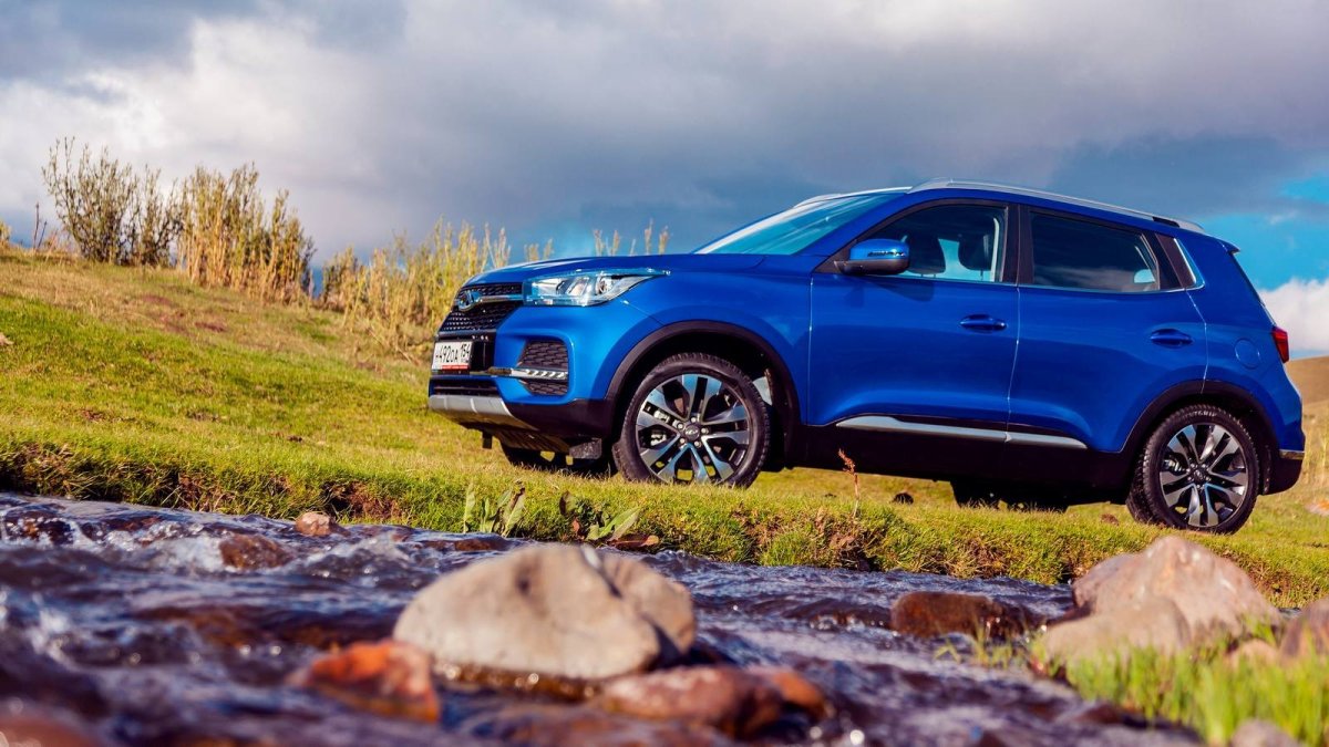 Chery Tiggo 4 синий 2022