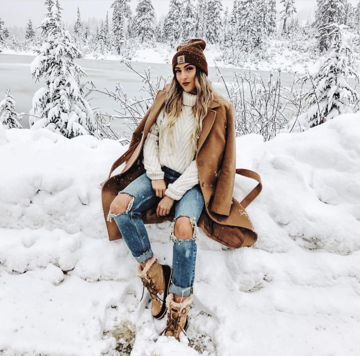 Маргарита Цельсова зимние образы 2022