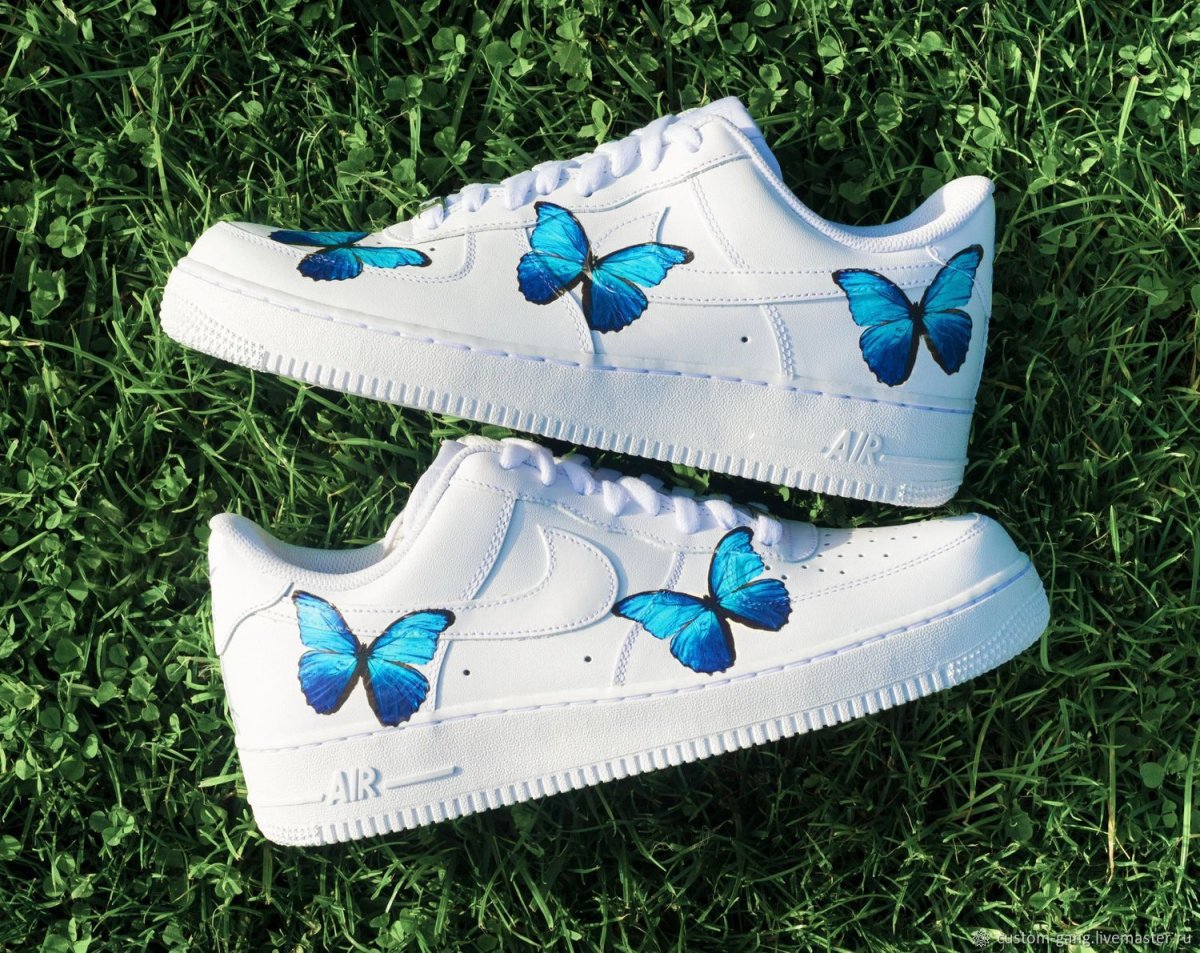 Nike Air Force 1 Custom Butterfly