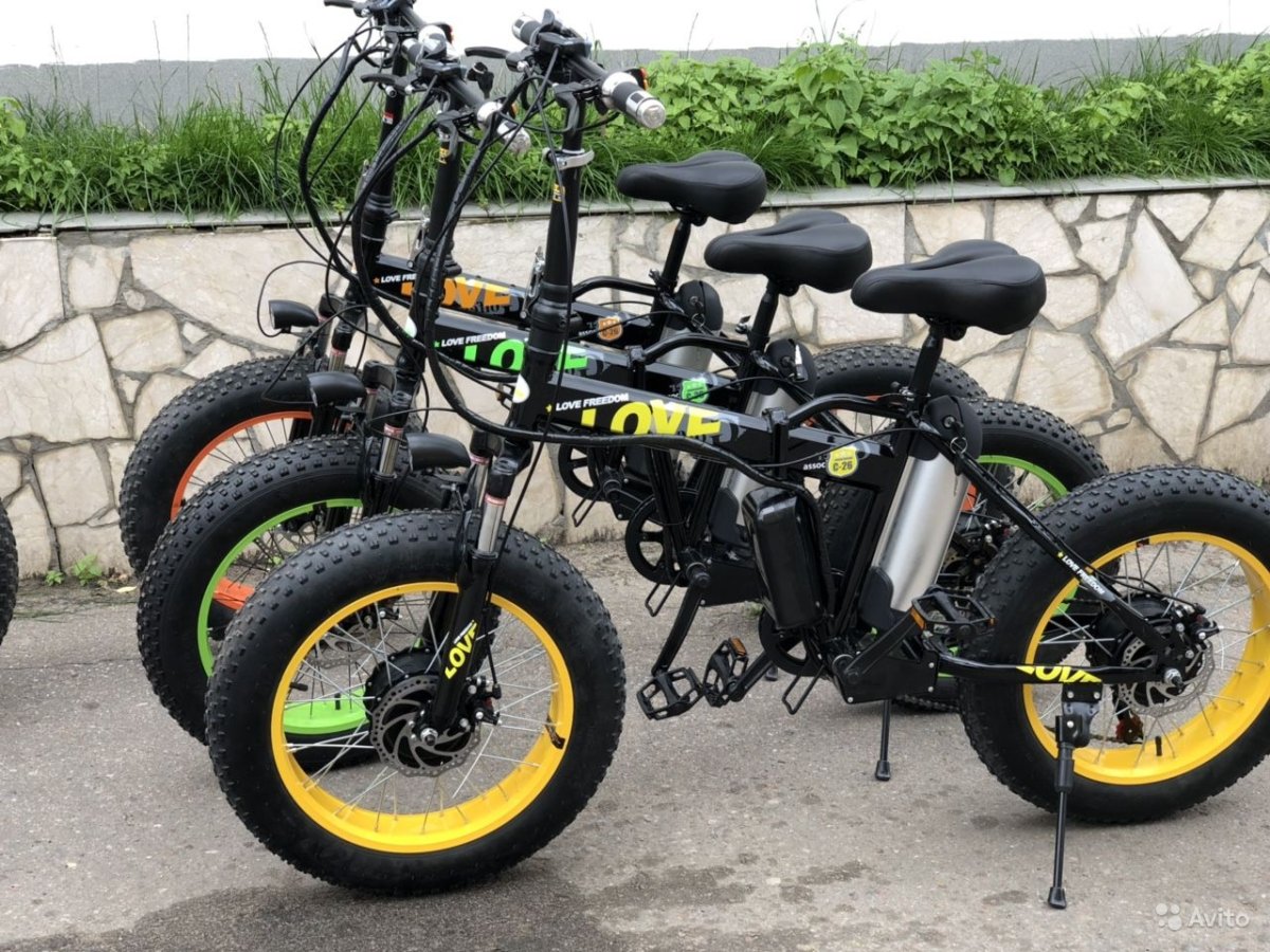 Электро фэтбайк LF 500w (складной)