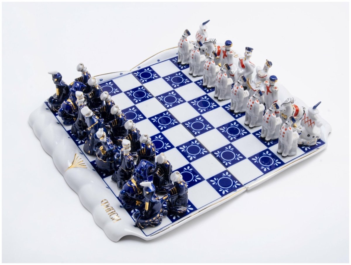 Итальянские фарфоровые шахматы k833cs