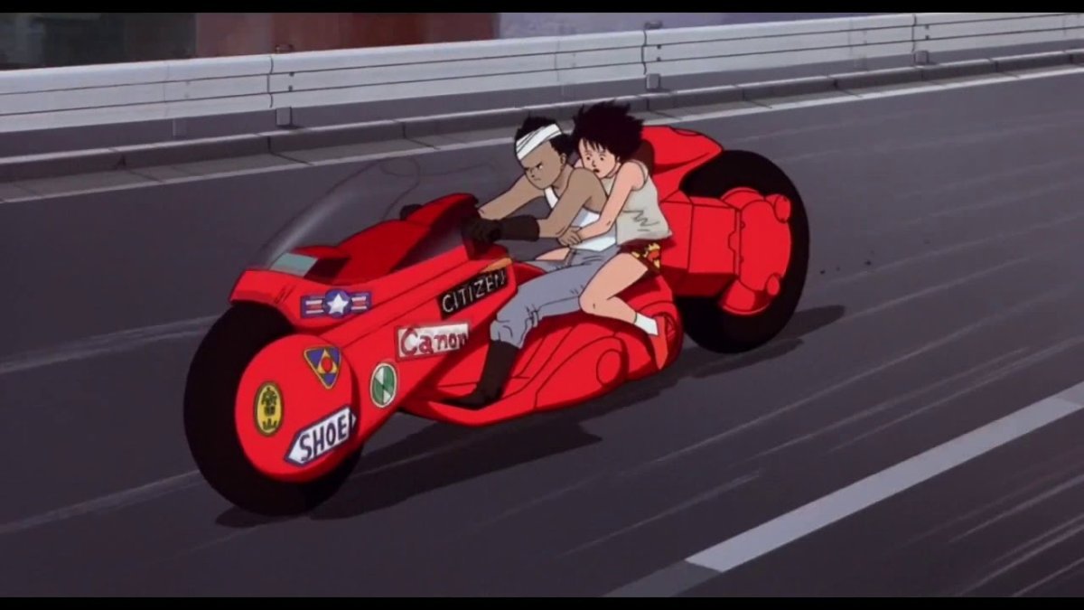 Акира аниме 1988 мотоцикл