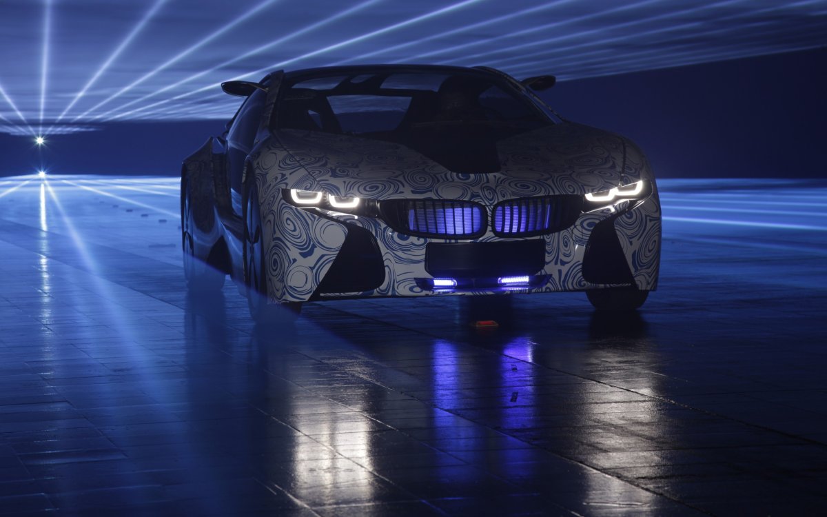 БМВ ночная м8