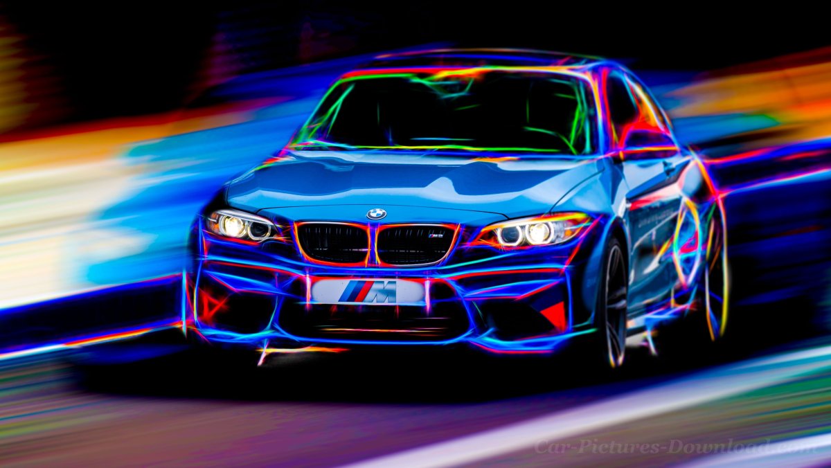 BMW m4 Neon