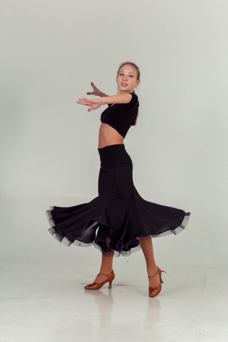 Тренировочные юбки для бальных танцев стандарт