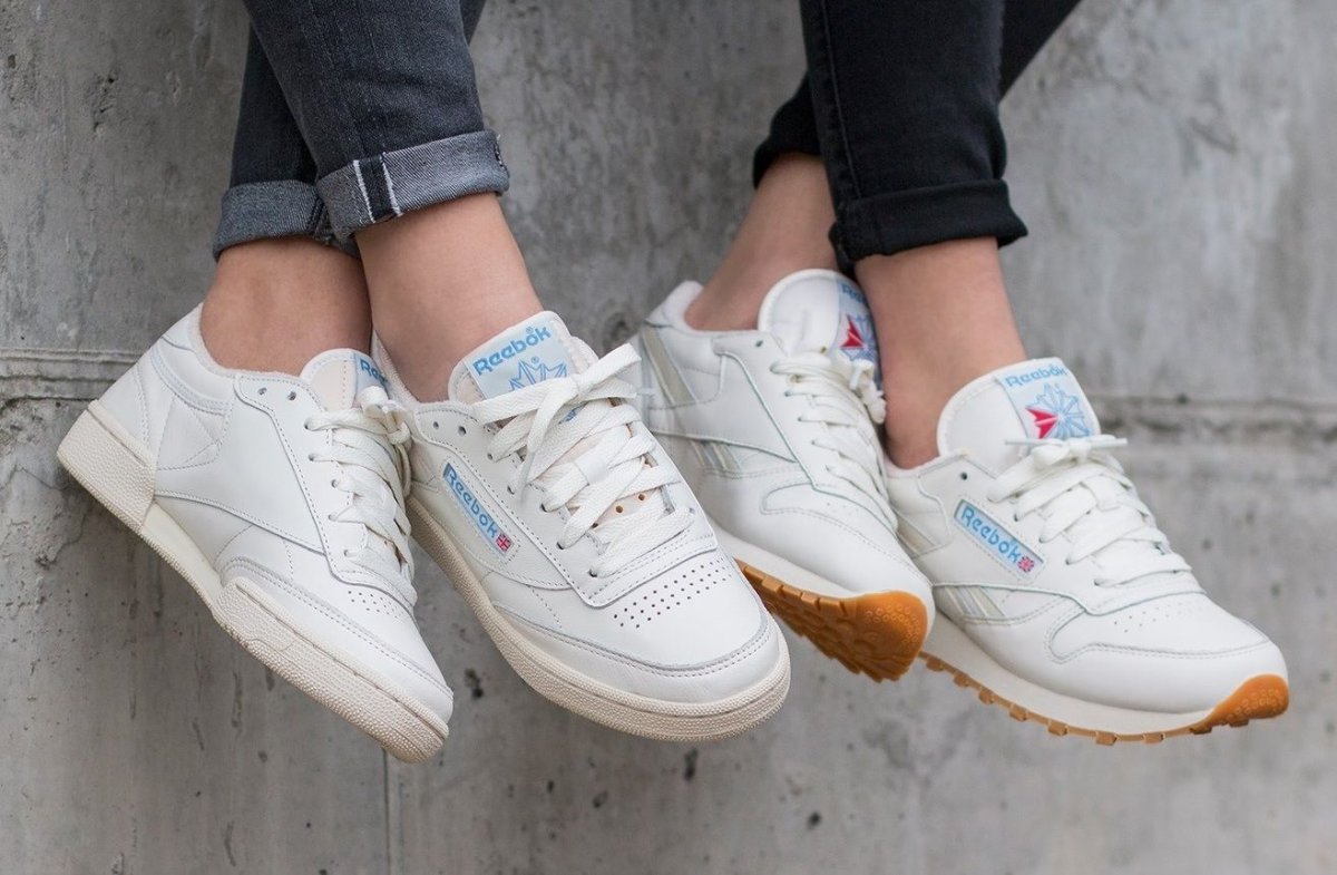 Reebok Club c 85 на ноге