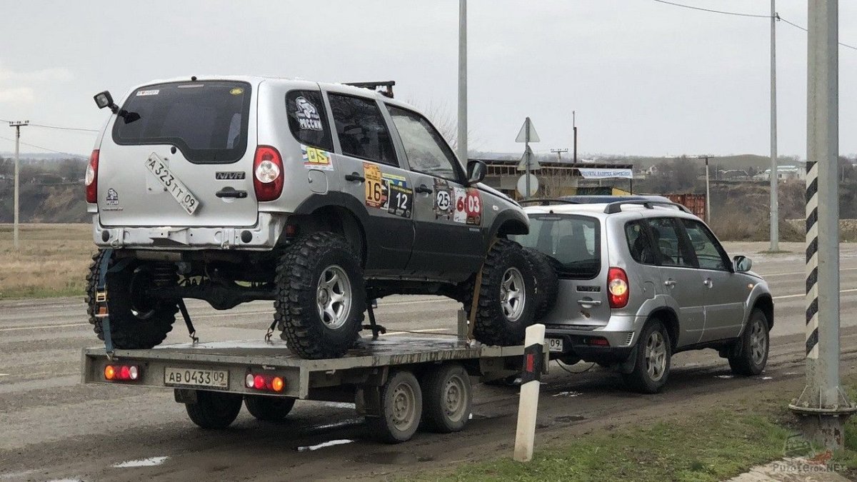 Шевроле Нива монстр