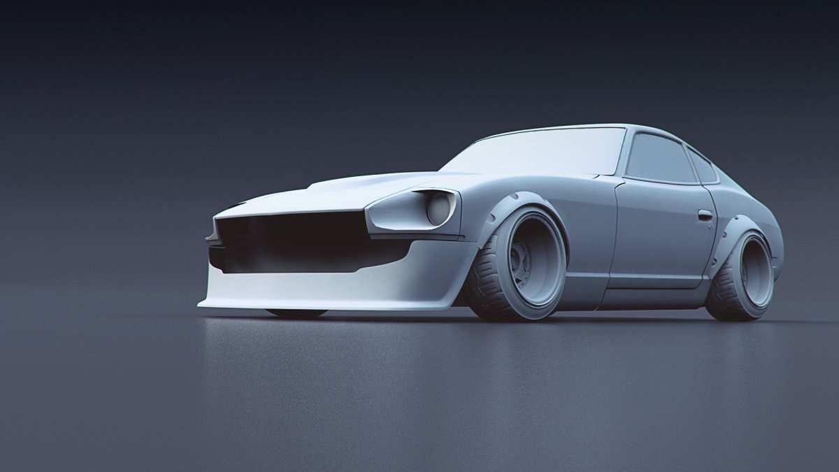 Nissan Fairlady 240z моделька