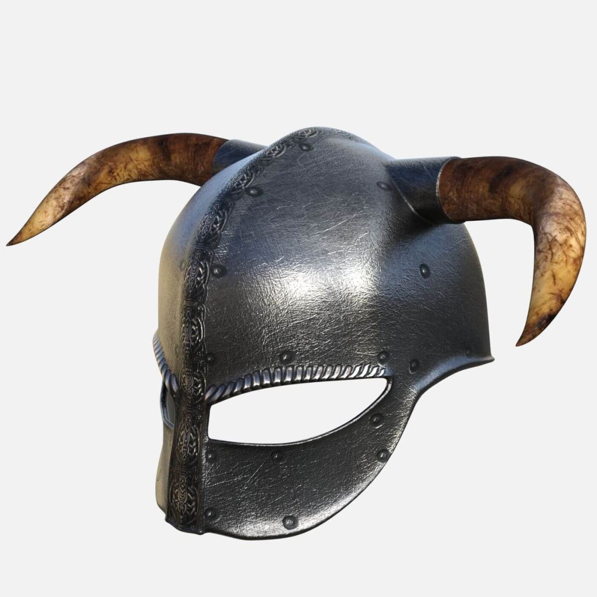 Шлем викинга сзади