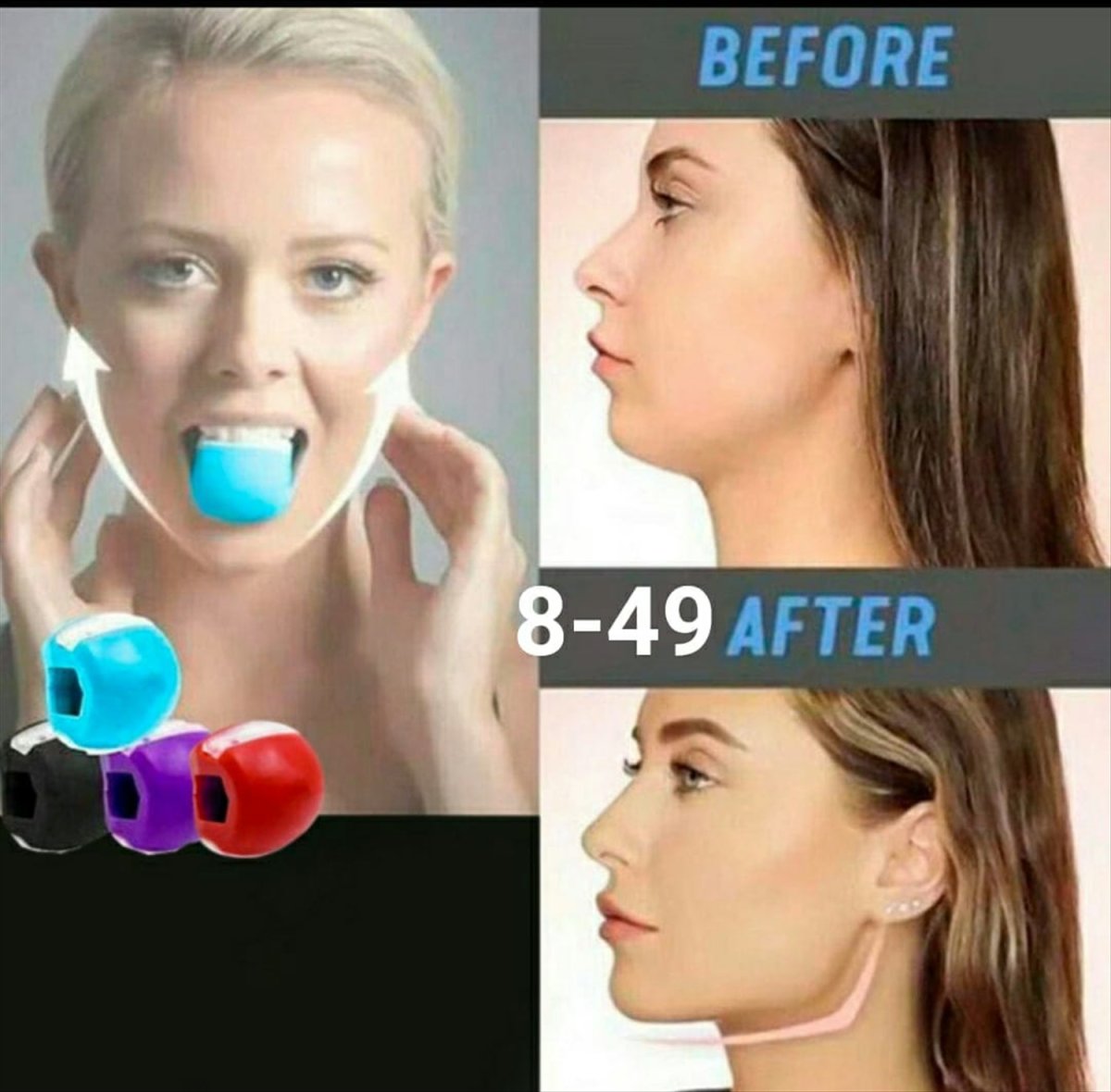 Jawline тренажер для челюсти