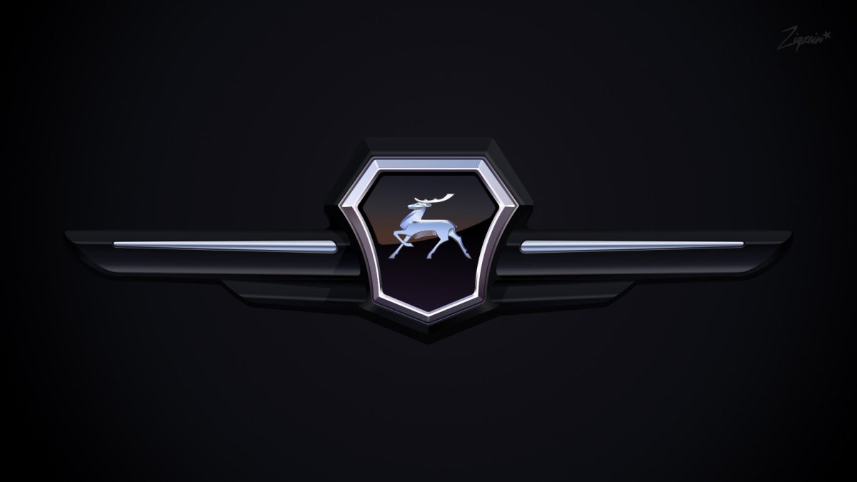 Логотип ГАЗ черный