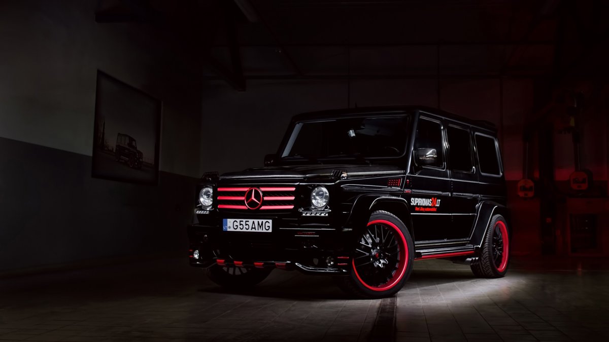 Гелик g55 AMG Brabus