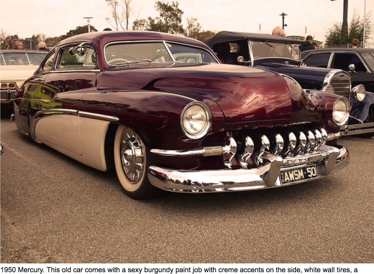 Mercury машина 1950