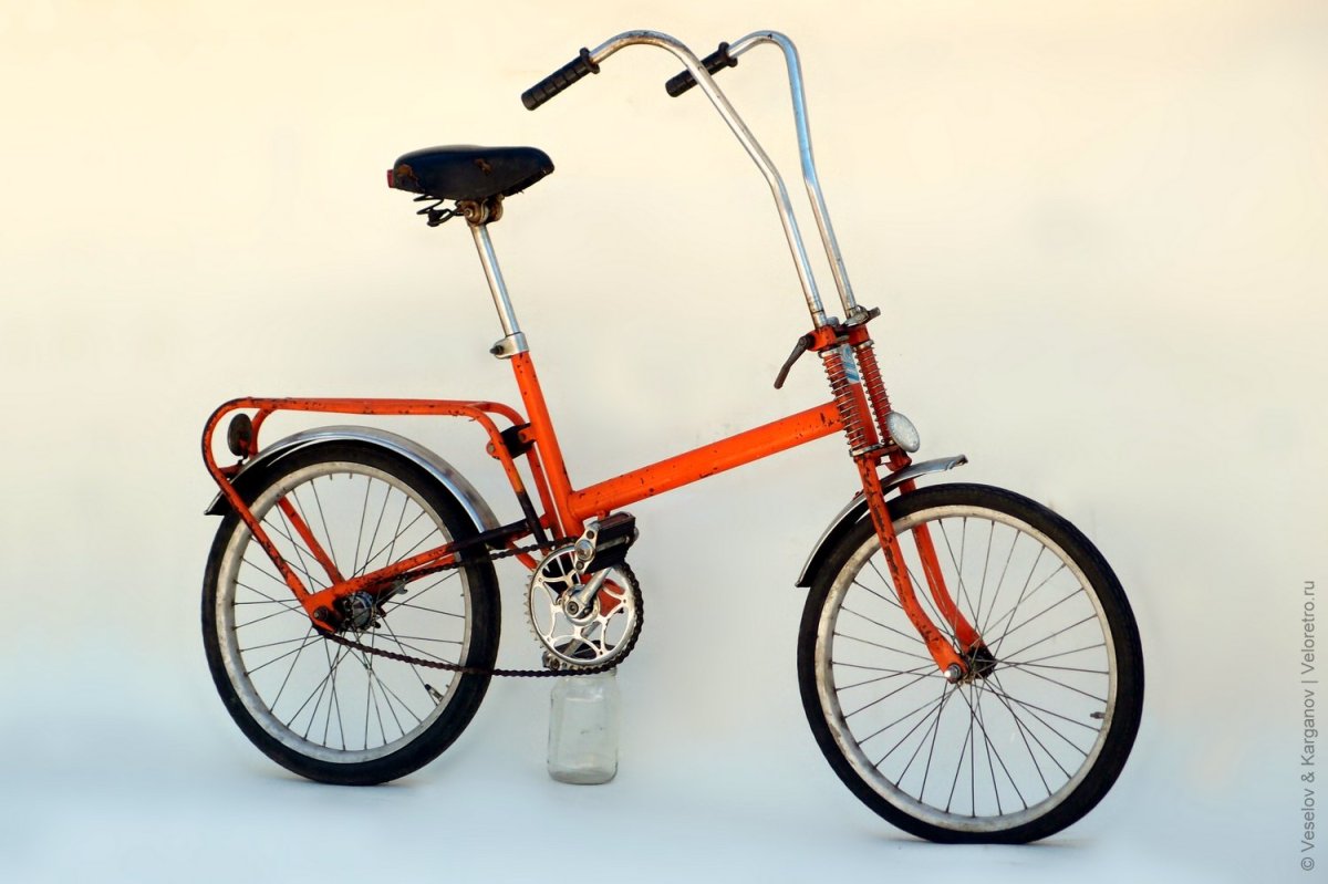 Советский велосипед "Эврика-2"