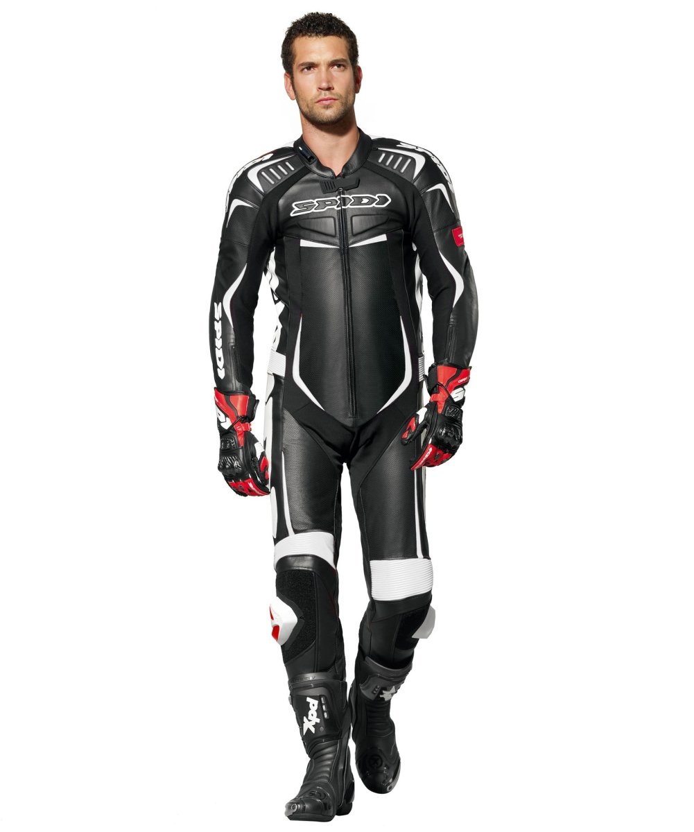 Leather мотокомбинезон мужской