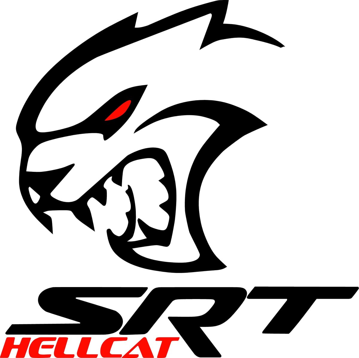 Hellcat dodge логотип