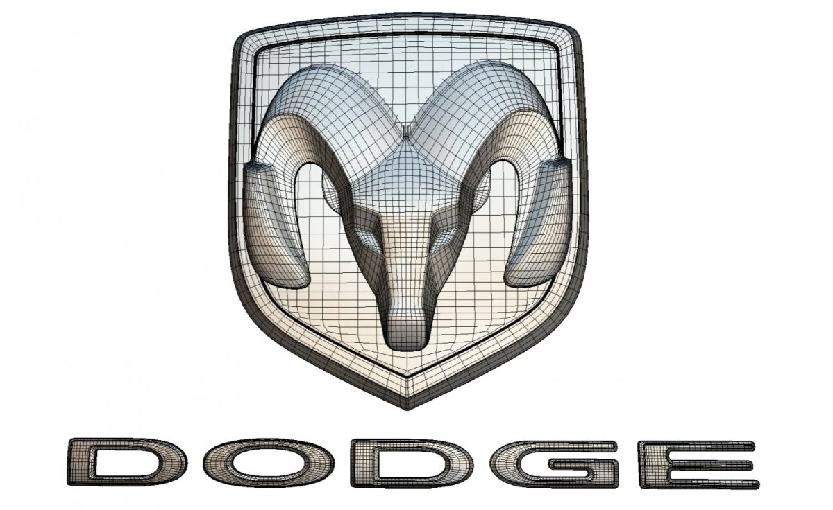 Dodge Ram логотип есть динозавра