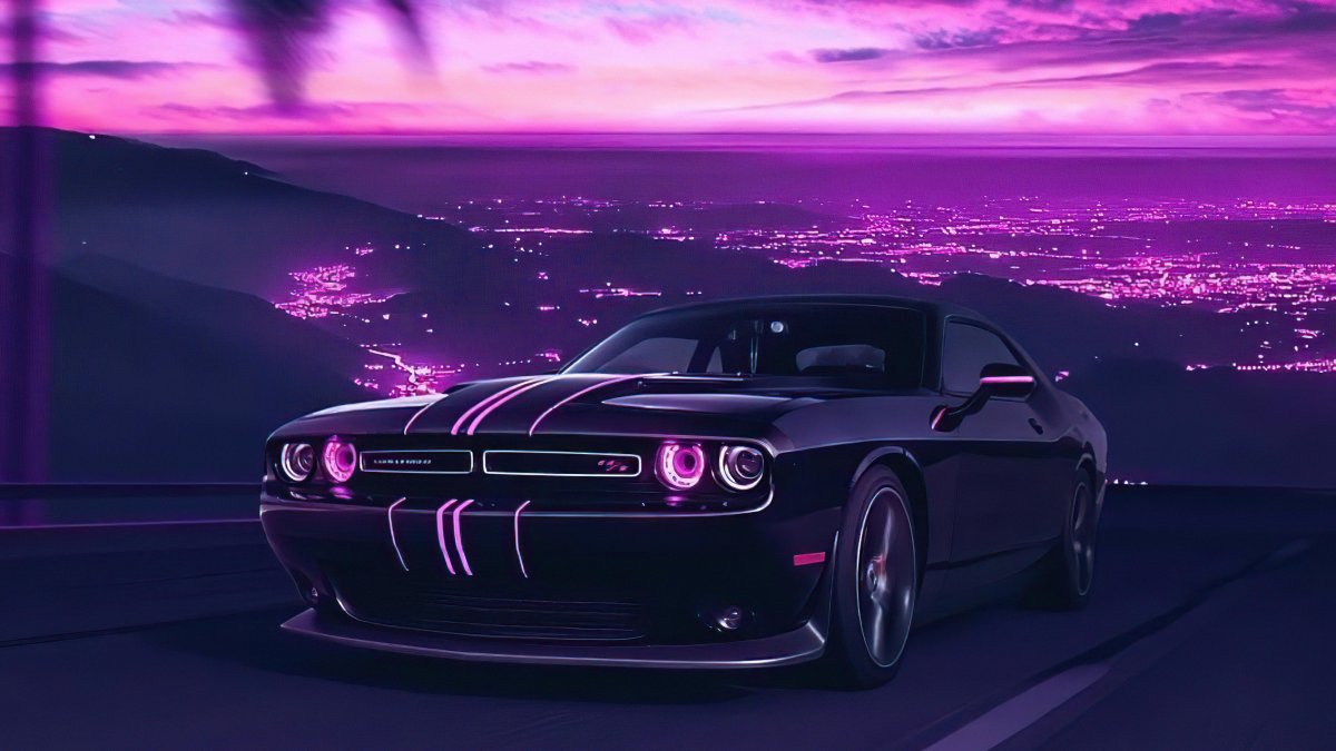 Dodge Challenger 4k