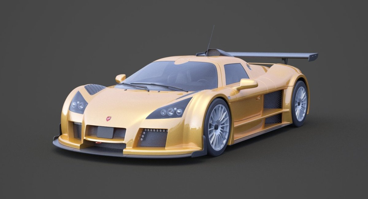 Gumpert Apollo 3d model